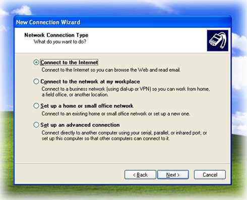 Connect to the Internet