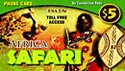 Africa Safari Prepaid Phone Card