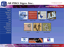 All Pro Signs Inc