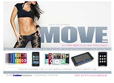 Move Now Media Portable Digital Music and Video Players